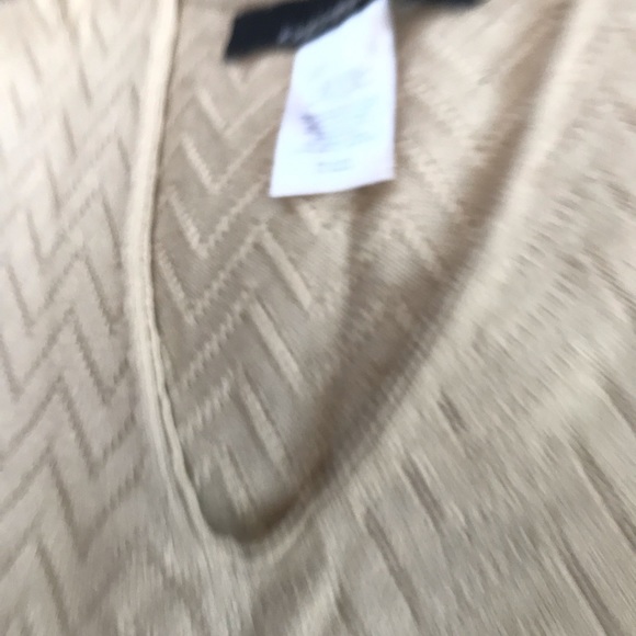 Stunning vintage long sweater and vest set with a chevron knit pattern. EUC - Picture 13 of 16